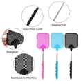 thumbnail image 4 of 5-section telescopic plastic mosquito swatter fly swatter to kill flies and fly catcher swatter(Black, Blue, Pink), 4 of 7
