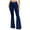 Navy, variant on fartey Flare Leggings for Women Soft Athletic Tummy Control Pants Elastic High Waisted Yoga Pants Wide Leg Tummy Control Hippie Workout Running Yoga Leggings