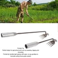thumbnail image 4 of Weed Puller, Uprooting Weeding Tool 2Pcs Ergonomic 4 Teeth  for Weeding, 4 of 7