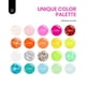 thumbnail image 2 of Set de esmaltes de uñas Beetles Spring Gel, 20 colores neón, 23 unidades, 2 of 9