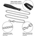 thumbnail image 3 of Dog Leash Chain, Metal Dog Leash Chew Proof, Chain For Dog, 118 Cm Chain Dog, 3 of 5
