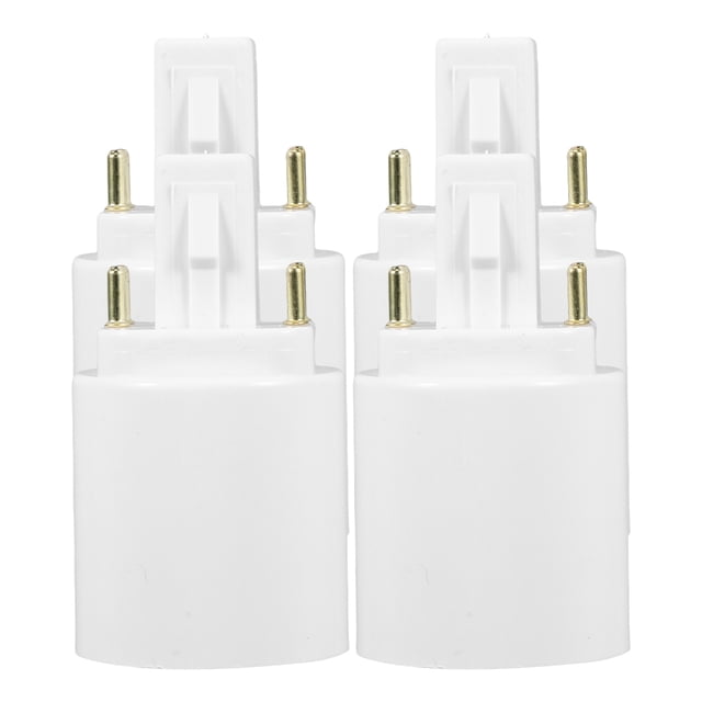 CONVERTOR DE LA LAMPILLA 4PCS G24Q A E27 Convertidor LED LECHE LED PLAJE APELADOR APELADOR APELADOR