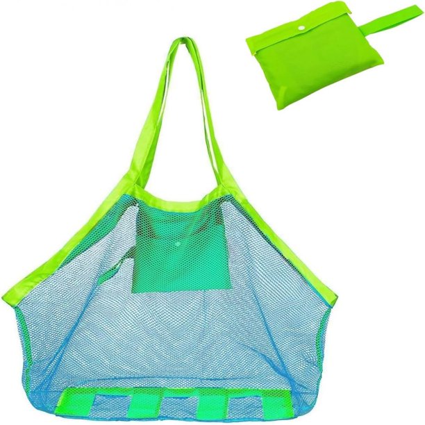 Bolso de playa grande - 40*24*38cm - Bolso de hombro plegable - Gran capacidad - Para toda la familia - Bolso moderno y versátil para la playa, la natación y