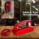 thumbnail image 3 of Classic Wall Phones for Landline with Mechanical Ringing, Single Line 2554 Wall Telephone with Voicemail Indicator,Red, 3 of 5