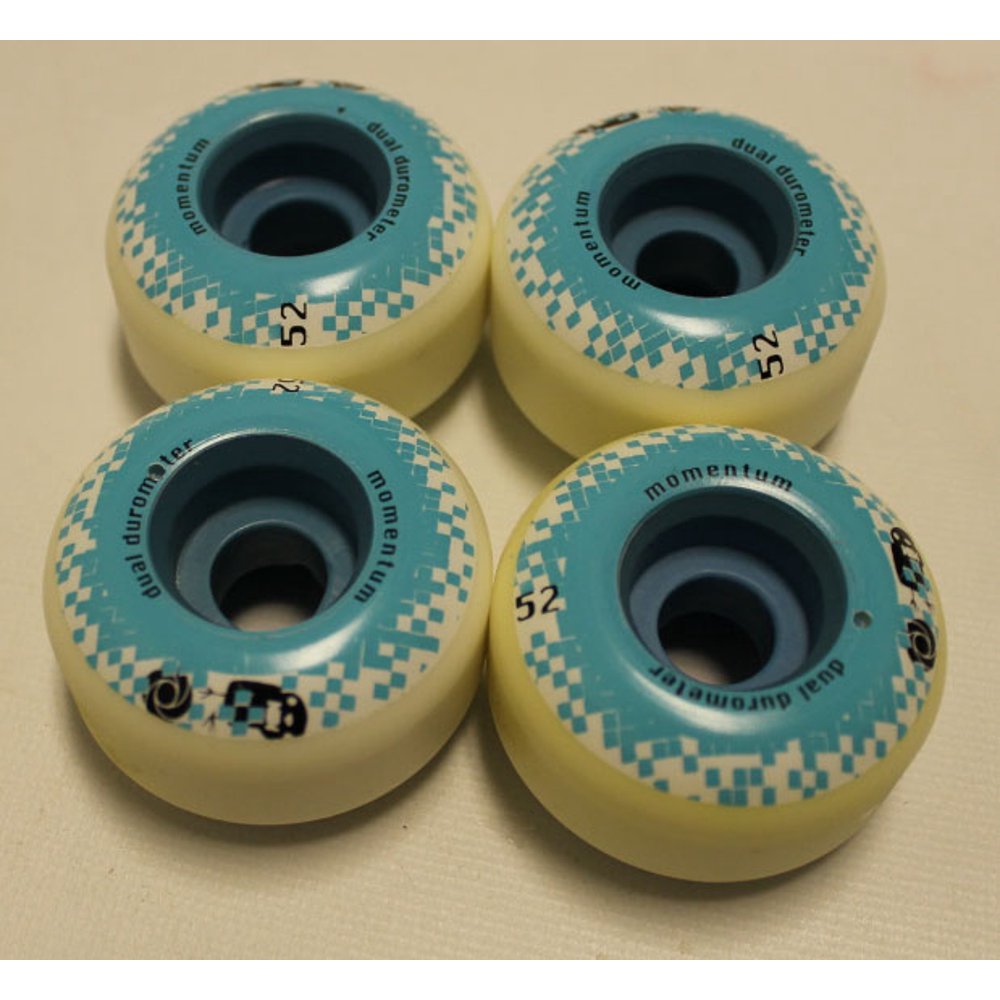 MOMENTUM Skateboard WHEELS 50mm DUAL DUROMETER