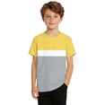 thumbnail image 3 of T-Shirt pour Enfants, Manches Courtes à Col Rond avec Motif Imprimé, Haut de Sport Décontracté pour Garçons et Filles 2-13 Ans, 3 of 6
