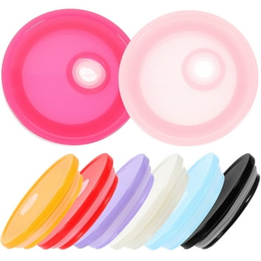 8 Pcs Straw Lid Cup Lids Coffee Covers Mug Accessory Drinking Jar Glass Cups Multipurpose Plastic
