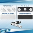 thumbnail image 2 of Mifflin Neodymium Name Badge Magnets W/ 3 Ultra Strong Magnetic Buttons, 100 Ct Black / Silver (US Company), 2 of 7