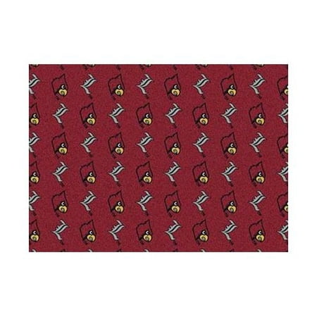 Louisville Football Rug - Louisville 3'10