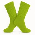 thumbnail image 3 of M.O.S Women's Slouch Socks Extra Heavy Long, Size 5–10, 1 Pair – Almond Green, 3 of 11