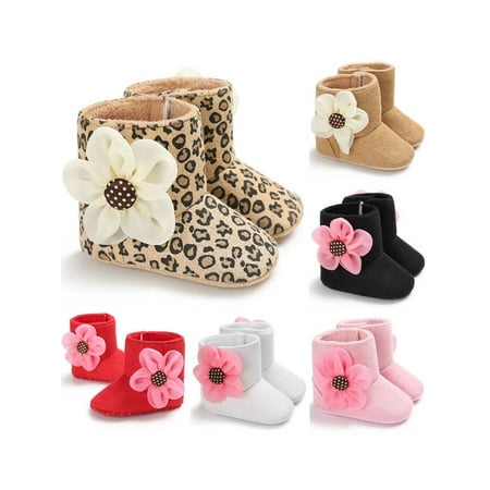 

Hirigin Baby Boys Girls Winter Warm Boots Slippers Soft Sole Crib Shoes