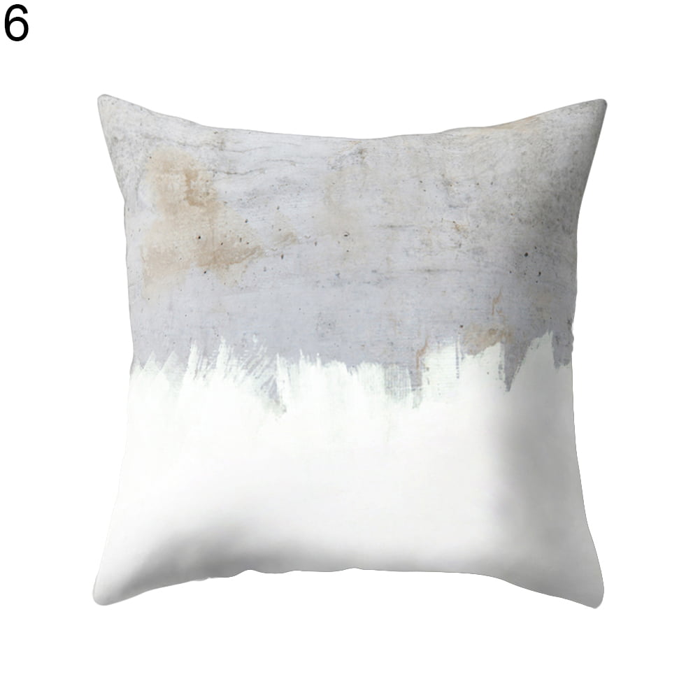 Details about   18in Marble Colourful Abstract Pillow Case Pillowslip Cushion Cover Home Decor 