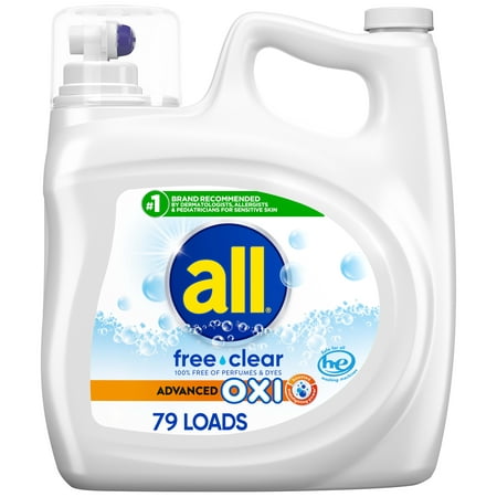 UPC 072613461448 product image for all Liquid Laundry Detergent with Advanced OXI Stain Removers and Whiteners  Fre | upcitemdb.com