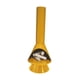 thumbnail image 5 of Mini figura de chimenea con luz, estatua, decoración navideña, colección decorativa Amarillo, 5 of 9