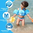 thumbnail image 6 of Zeraty Kids Swim Vest, Toddler Swim Vest, Toddler Floaties Arm Wings Life Jacket Vest Training Swimsuit with Adjustable Security Buckle for Boys Girls,  2-6 Years Old, 20-50lbs, 6 of 7
