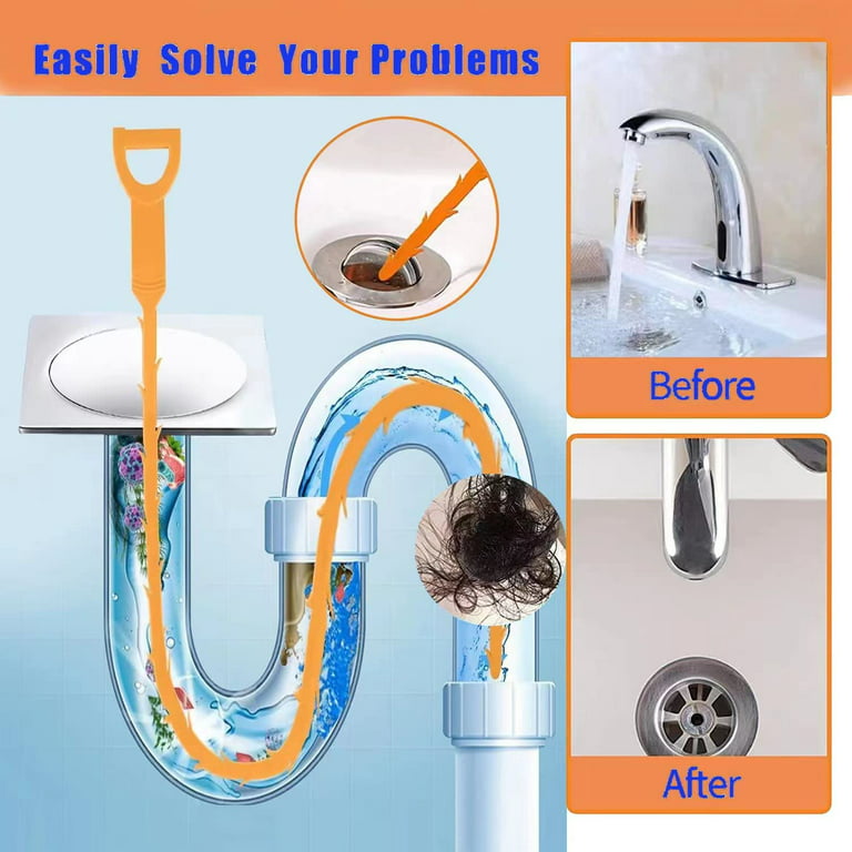 Drain Remover - Hair Removal Tool Used To Unclog Sinks, Tub Drains - Used  In Bathrooms, Kitchen Sinks, Shower Drains, Tubs - Temu