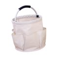 thumbnail image 2 of Bolsa de herramientas de jardín Organizador de herramientas con asa Bolsa de mano portátil resistente al desgaste para Blanco, 2 of 9