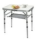 thumbnail image 1 of Small Folding Aluminum Camping Table Picnic for Outdoor Indoor 2Ft, 1 of 5