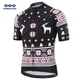thumbnail image 2 of Camiseta de ciclismo KEMALOCE antiarrugas negra de manga corta para Navidad, nueva ropa de ciclismo, ropa retro de secado rápido para ciclistas profesionales, 2 of 5