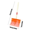 thumbnail image 6 of Snow Shovel Children's Beach Snow Removal Tool Detachable Carbon Steel 34.25 Inch for Outdoor Sand and Snow Play, 6 of 6