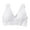 White, variant on Homenesgenics Bras for Women Plus Size Push Up Wireless 44dd Woman's Solid Color Lace Comfort Bra underwear Undies Blue XL