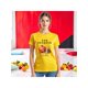 thumbnail image 1 of Playera Frutal Granadas San Joaquin Valley – Estilo Fresco con Sabor a Granada Ropa Para Mujer Color Amarillo Talla Grande Marca Emil SaEs, 1 of 4