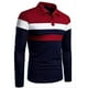 thumbnail image 3 of Playera Hombre Tipo Polo Manga Larga Moda Franjas, 3 of 6