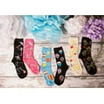 thumbnail image 6 of Foozys Women’s Crew Socks | Hot Air Balloons Outdoors Themed Novelty Socks | 2 Pairs Included in Two Colors, 6 of 7