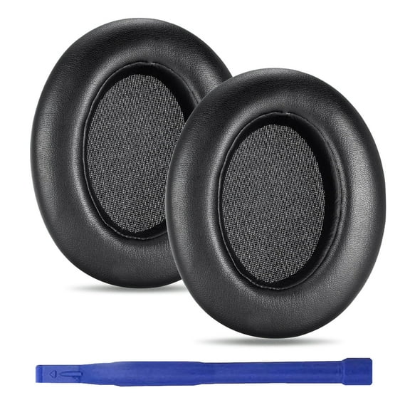 umvowuxa WH-XB910N Replacement Earpads Ear Cushions with Net and Buckle,Noise Canceling Headset Cover Ear Pads Repair Parts for Sony WH-XB910N Over-Ear Wired&Wireless Headphone(Black)