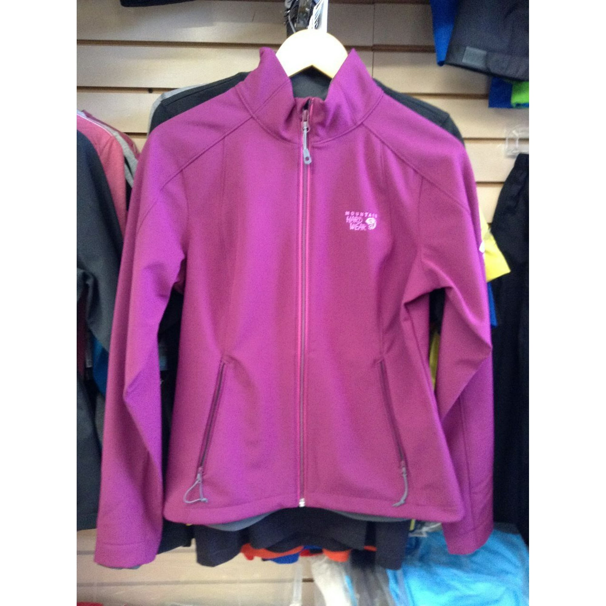 Mountain Hardwear Fairing Jacket Womens Softshell Raspberry Purple S Walmart