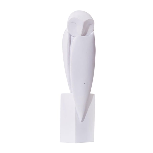 Estatua De Búho Abstracta Moderna, Adorno De Mesa, Figura De Búho Para Decoración Del Hogar Y La Oficina