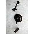 thumbnail image 2 of Kingston Brass KB46350DFL Tub and Shower Faucet, Oil Rubbed Bronze, 2 of 5