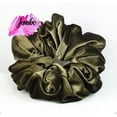 thumbnail image 4 of Penny's Boutique Olive Green Velvet Scrunchy - Regular, 4 of 7
