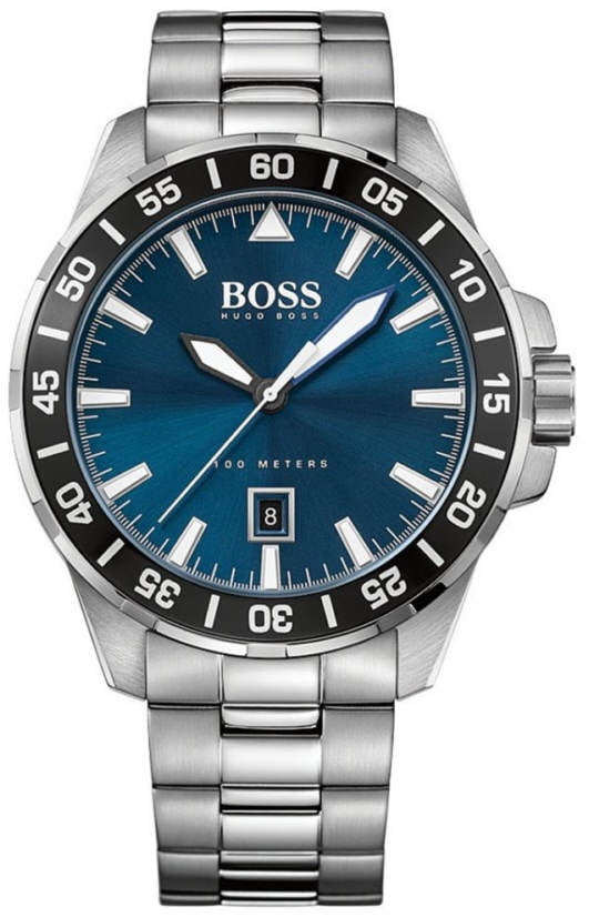 Hugo Boss Deep Ocean Steel Blue Watch 