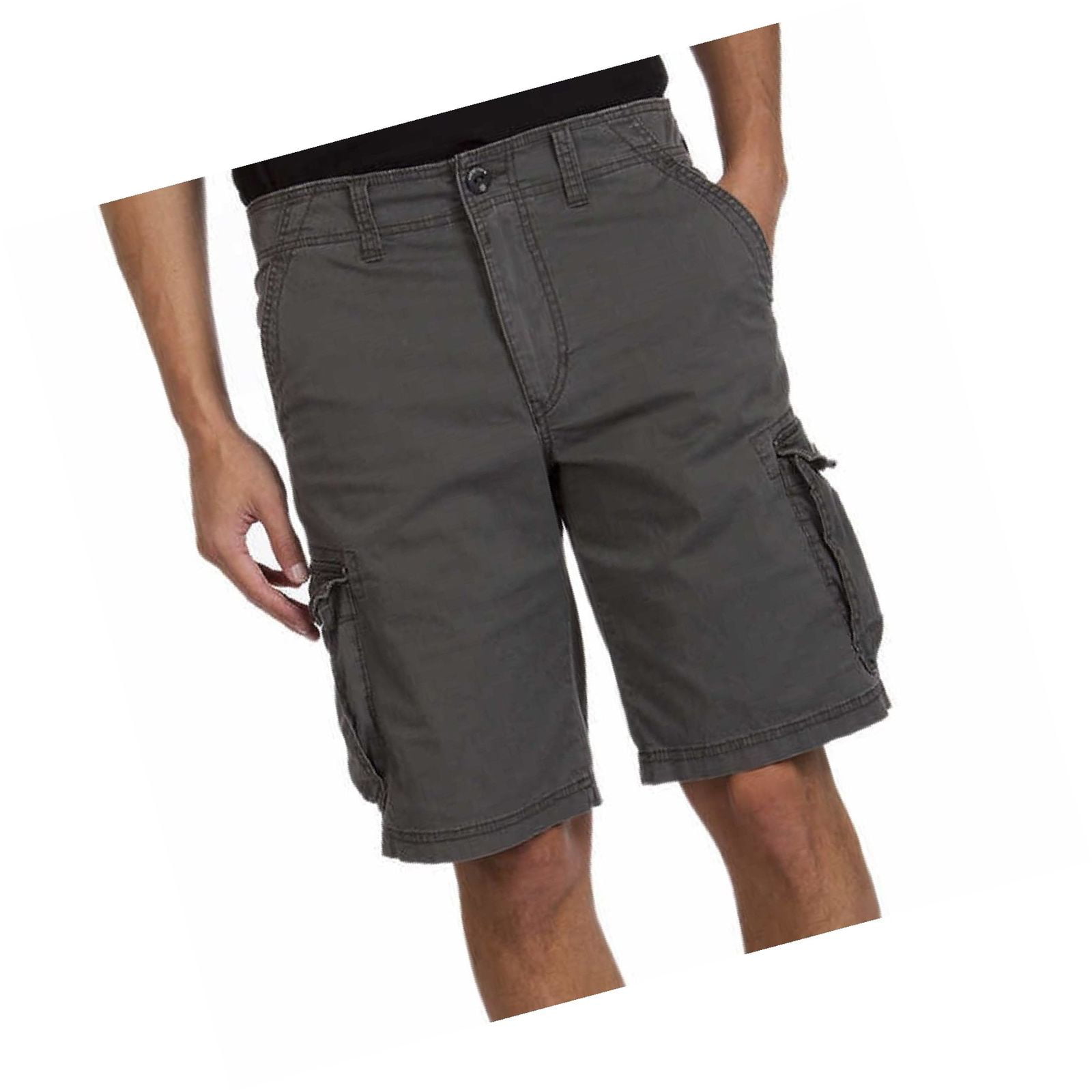 Unionbay Montego Cargo Shorts for Men Gray 34 - NEW - Walmart.com