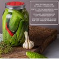 thumbnail image 4 of Fermentation Lids for Wide Mouth Mason Jars - One Way Waterless Airlock Valve - BPA-Free, Self-Burping Silicone Lids, 4 Pack (Blue, Red, Green, Purple), 4 of 5
