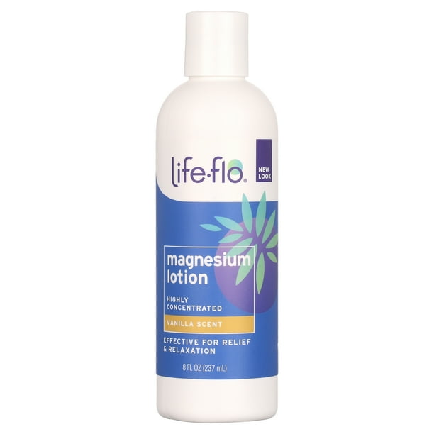 LifeFlo Magnesium Lotion , Magnesium Chloride Supplement Sourced from