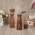 thumbnail image 3 of Juego de 2 Molinillos de Sal y Pimienta de Madera de , Juego de Molinillos de Madera para Sal y Pimienta, Salero y Pimentero, Vajilla de 8 Pulgadas., 3 of 5