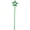 Green, variant on Doomiva Glitter Star Fairy Wand For Kids - Plastic Magic Toy Green One Size