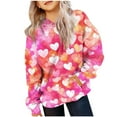 thumbnail image 1 of Chemises pour Garçons, Haut à Manches Longues Col Rond Décontracté pour Garçons Filles, Sweat à Capuche pour Enfants, 1 of 6