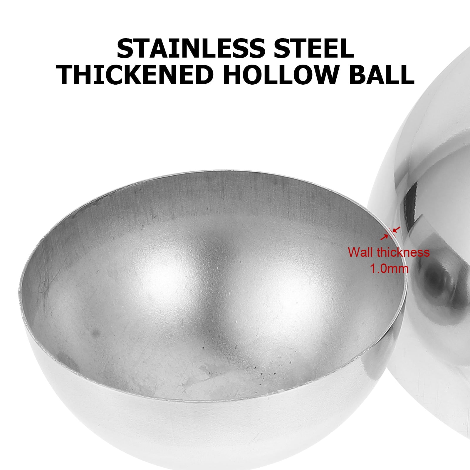 Gazing balls Gazing Hemisphere Ball Stainless Steel Gazing Hemisphere