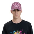 thumbnail image 4 of Balery Sweet Heart Gorra de béisbol de tamaño ajustable para correr, entrenar y actividades al aire libre. Gorra de papá para todas las estaciones., 4 of 6