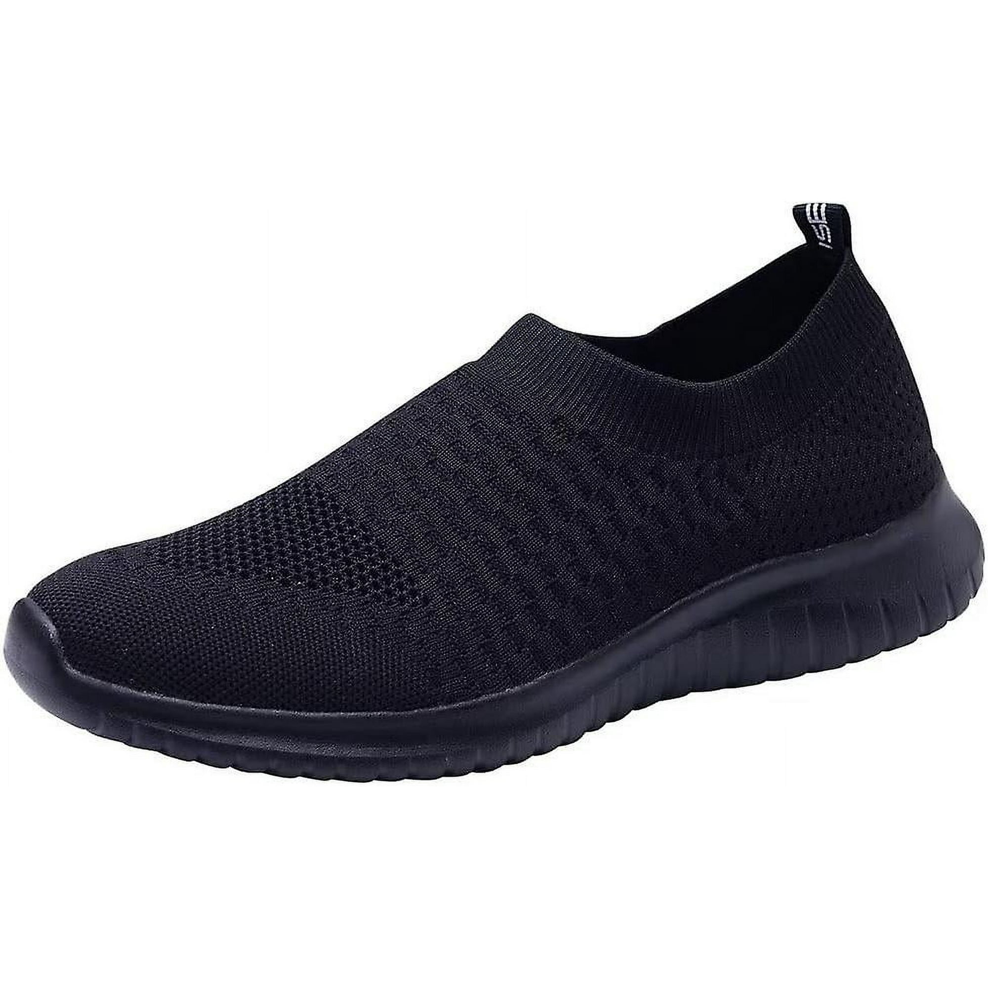 TIOSEBON Women's Athletic Walking Shoes Slip On Casual Mesh