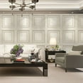 thumbnail image 2 of Belgravia Amara Panel Vinyl Textured Wallpaper, 2 of 3
