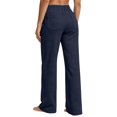 thumbnail image 5 of Wide Leg Sweatpants for Women Pockets Open Leg Workout Pants Casual Lounge Pants, 5 of 8