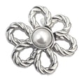 thumbnail image 1 of yuksok Jeans Waist Tightener Jeans Button Perfect Fit Fashion Flower Button Adjustable, 1 of 5