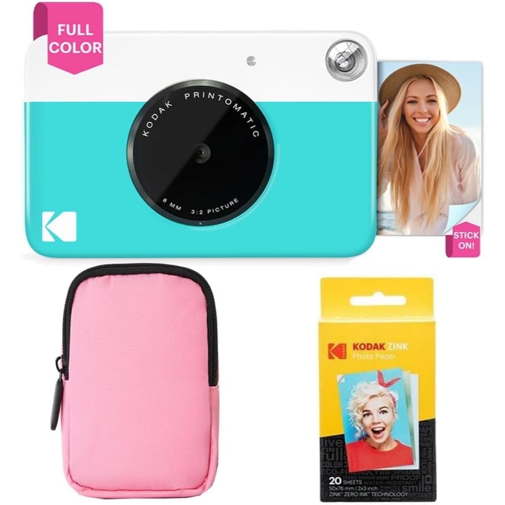 KODAK Mini Shot 2 Retro Instant Camera and Photo Printer with