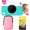 Blue, variant on Kodak Printomatic Instant Print Camera Starter Bundle with Pink Soft Case & 20-Pack Zink Photo Paper - Pink