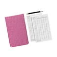thumbnail image 3 of koolsoo Porte-Cartes de Score de Golf Compact Porte-Cartes de Score de Golf Portable Porte-Livre Rose, 3 of 9