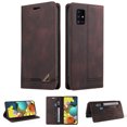 thumbnail image 1 of Wallet Case for Galaxy A51 4G Credit Card Holder,  [RFID Blocking] [Shockproof Interior Case] PU Leather Folio Kickstand Magnetic Flip Folding Cover Compatible with Samsung Galaxy A51 4G,Brown, 1 of 14